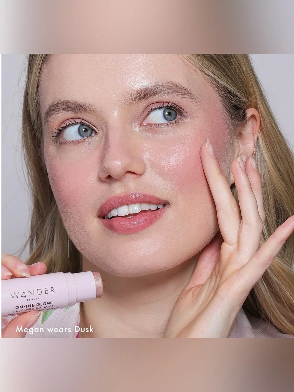 Wander Beauty Cream Blush & Illuminator Stick — Dusk/ Nude Glow